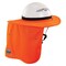 Ergodyne Orange Universal Hard Hat Brim - Neck Shade 6661 - alternate 7